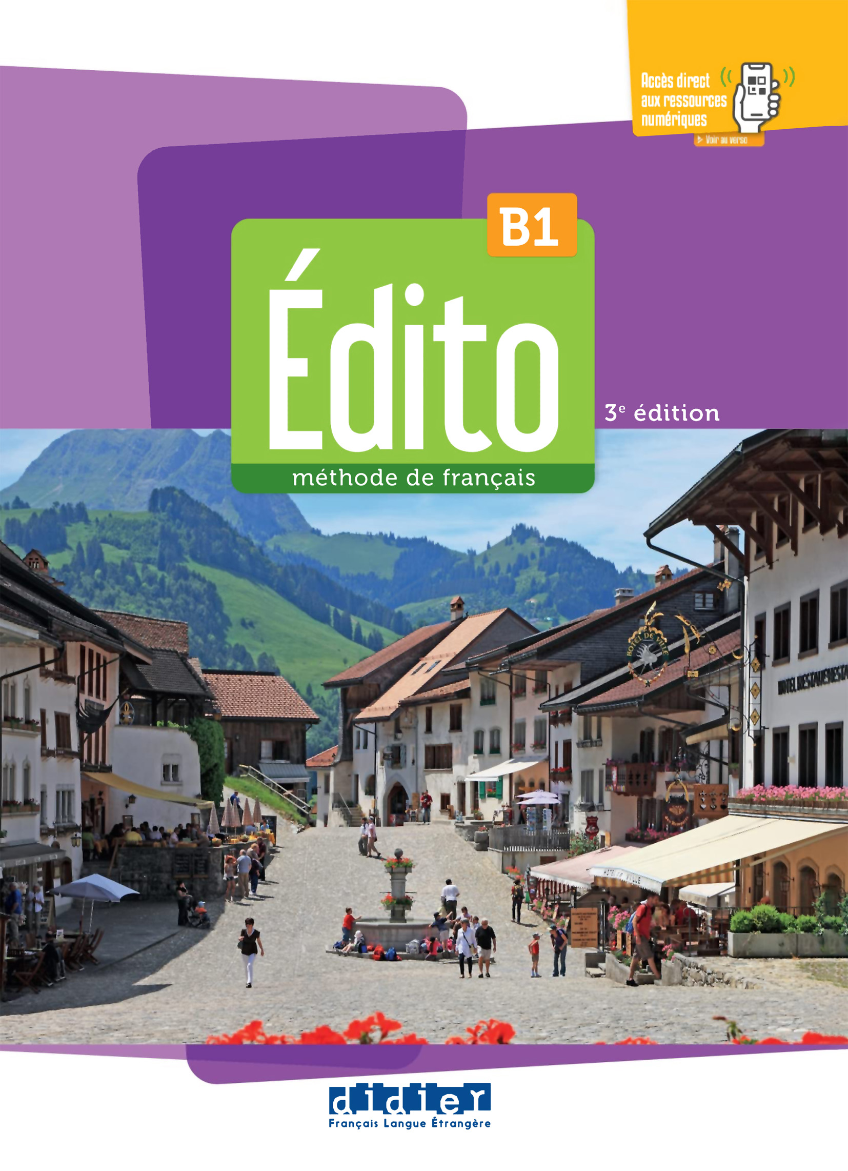 دانلود کتاب فرانسوی ادیتو چاپ جدید ویرایش سوم Edito niv B1 3e edition