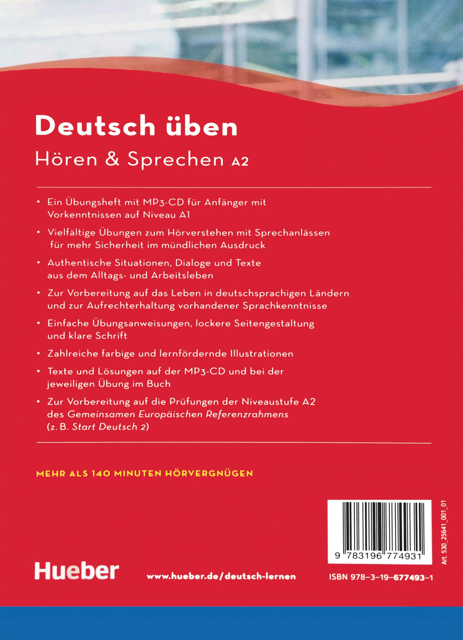 دانلود کتاب آلمانی هوقن اند اشپقشن Deutsch uben Horen und Sprechen A2