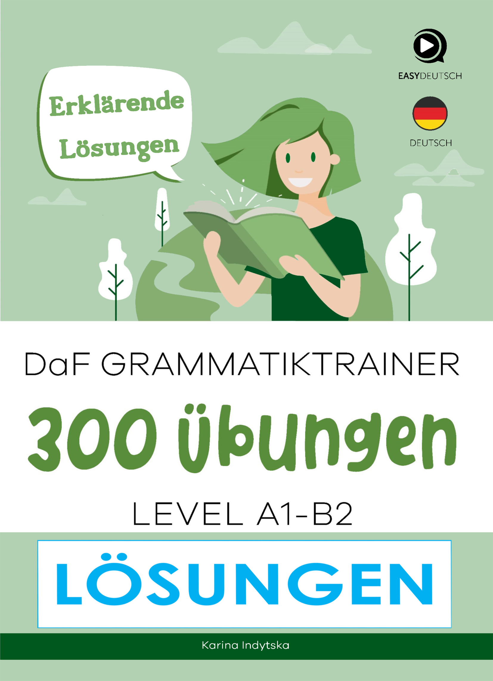 DaF Grammatiktrainer 300 ubungen A1 B2 Losungen ro
