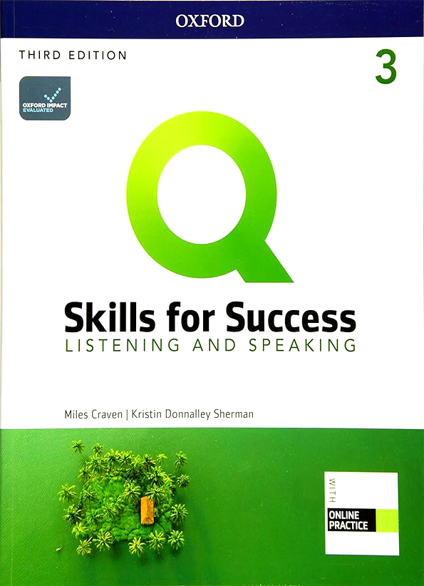 کتاب انگلیسی کیو اسکیلز Q Skills for Success 3 Listening and Speaking 3th Edition
