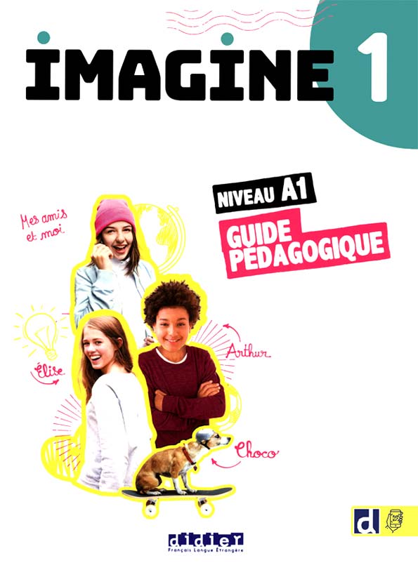 کتاب معلم فرانسوی Imagine 1 Niv A1 Guide pedagogique